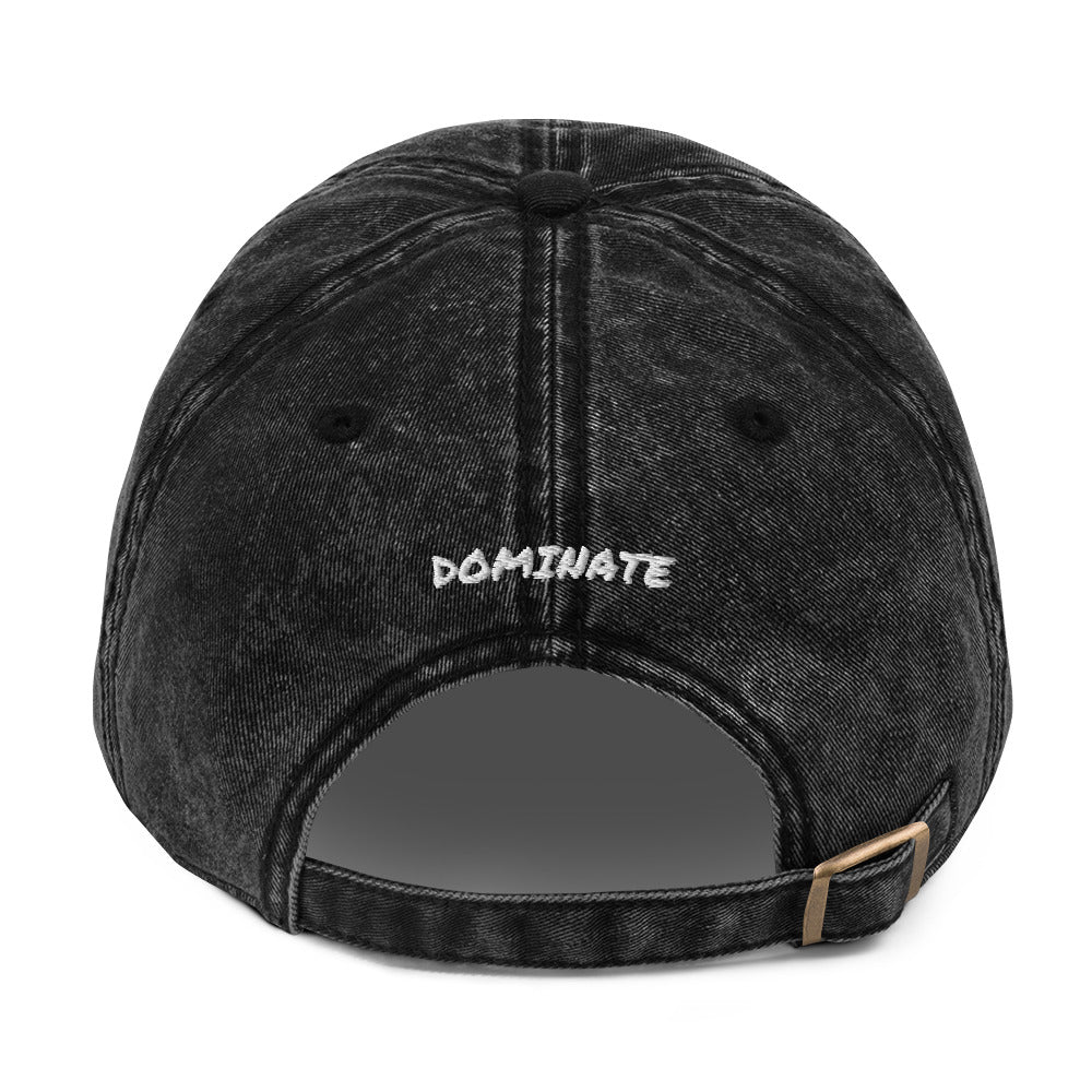 Dominate Vintage Cotton Twill Cap